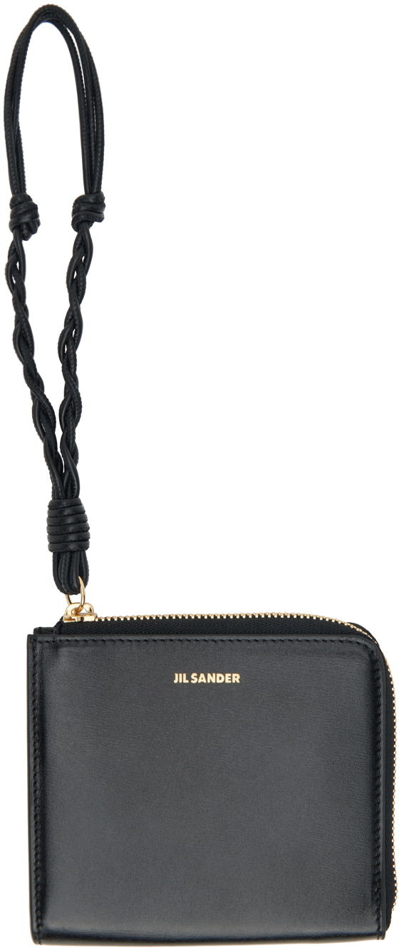 Портфейл Jil Sander Credit Card Coin Pouch Черно | J07UI0017_P4841, 0