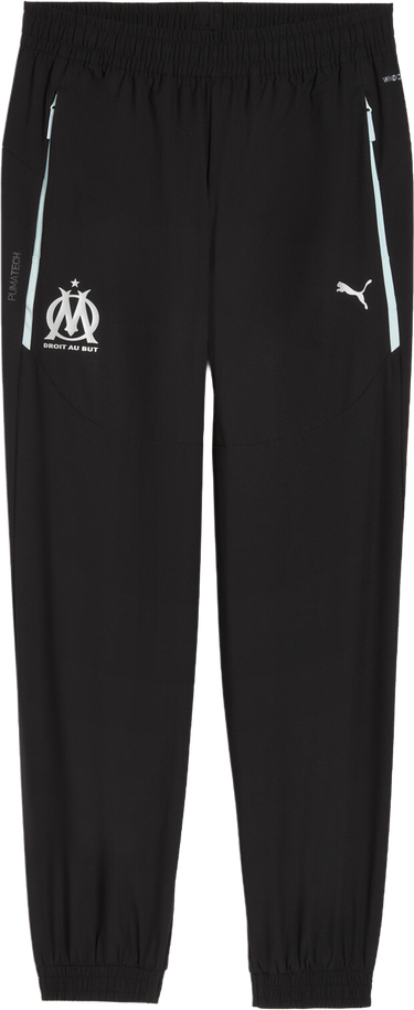 Спортни панталони Puma Olympique Marseille Tech Woven Pants Черно | 781569-35, 0