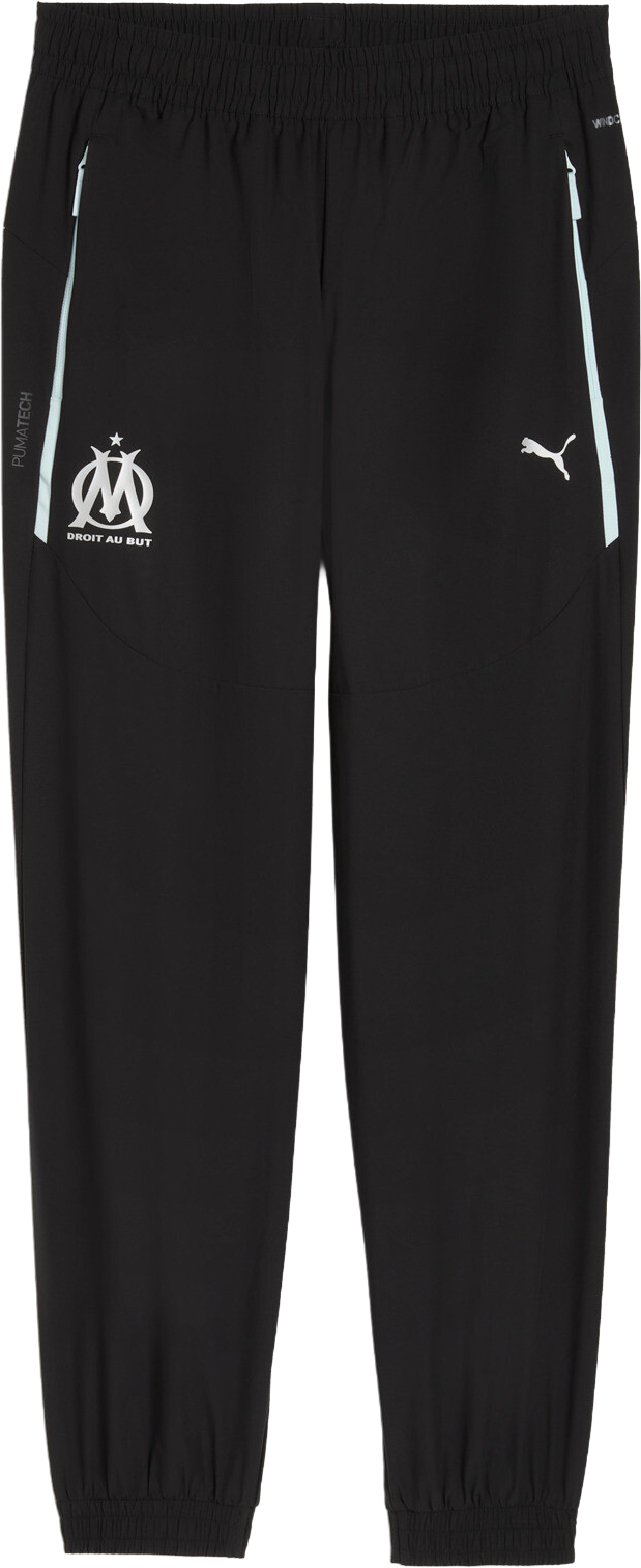 Спортни панталони Puma Olympique Marseille Tech Woven Pants Черно | 781569-35