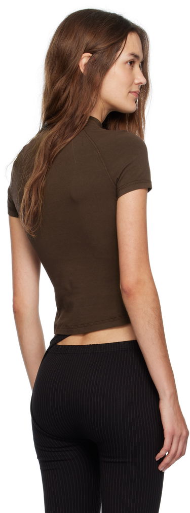 Тениска Ottolinger Ottolinger Deconstructed T-Shirt Кафяво | 115-102015-02, 2