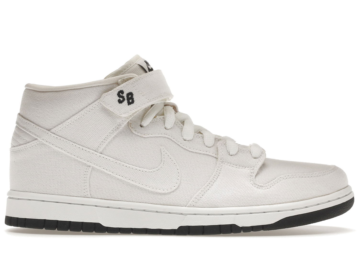 Кецове и обувки Nike SB SB Dunk Mid Tokyo Canvas Бяло | 314383-111, 0
