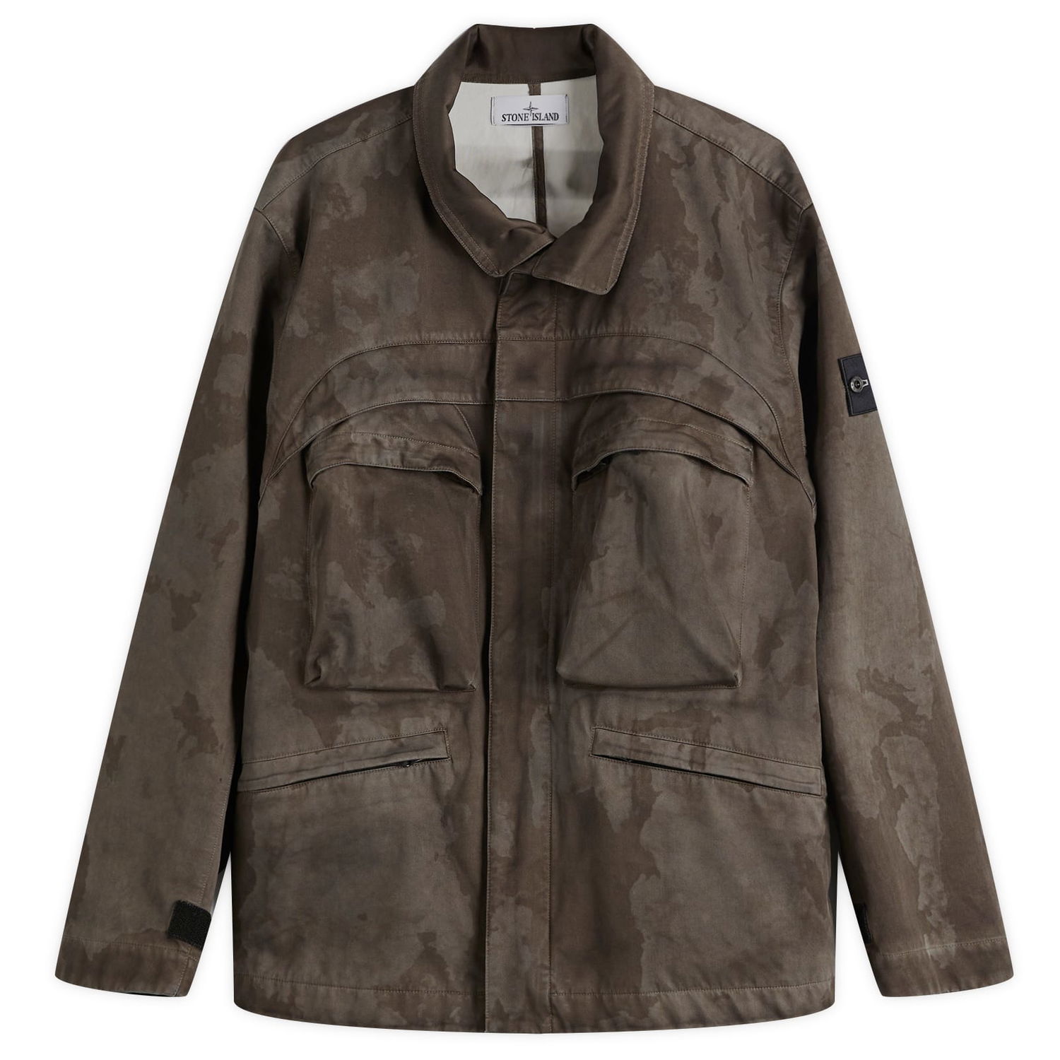 Яке Stone Island Stone Island Laser Camo Field Jacket, Size Large Кафяво | K1S154100022-V0054, 0