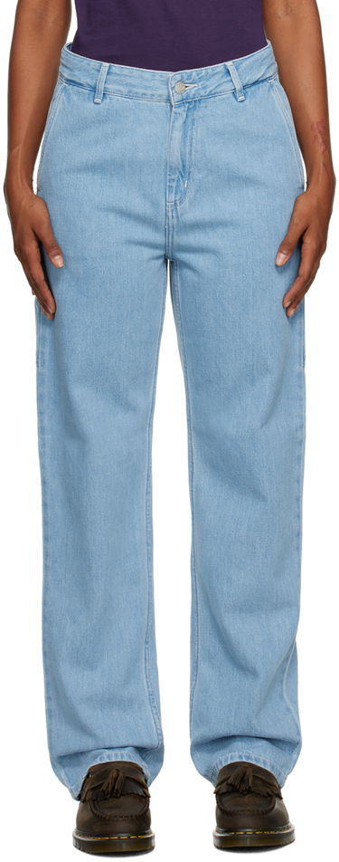 Дънки Carhartt WIP Straight Leg Jeans Синьо | I031251 0112, 0