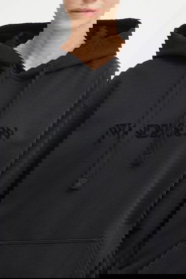 Суитчър JW Anderson JW Anderson Logo Embroidery Hoodie Черно | JW0231.PG1632, 3