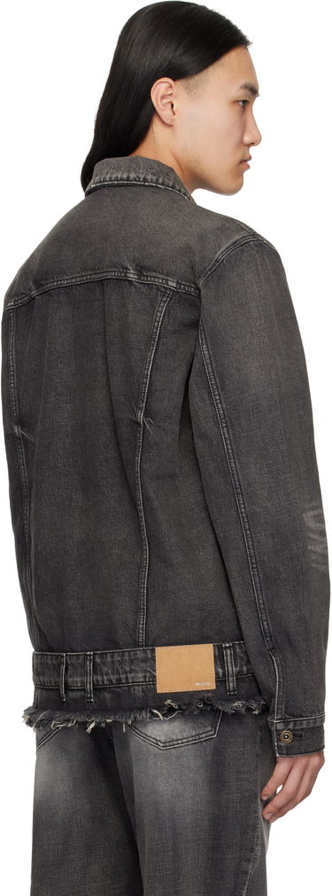 Яке We11done We11done Denim Trucker Jacket Сиво | WD-DJ0-25-308-U-BK, 2
