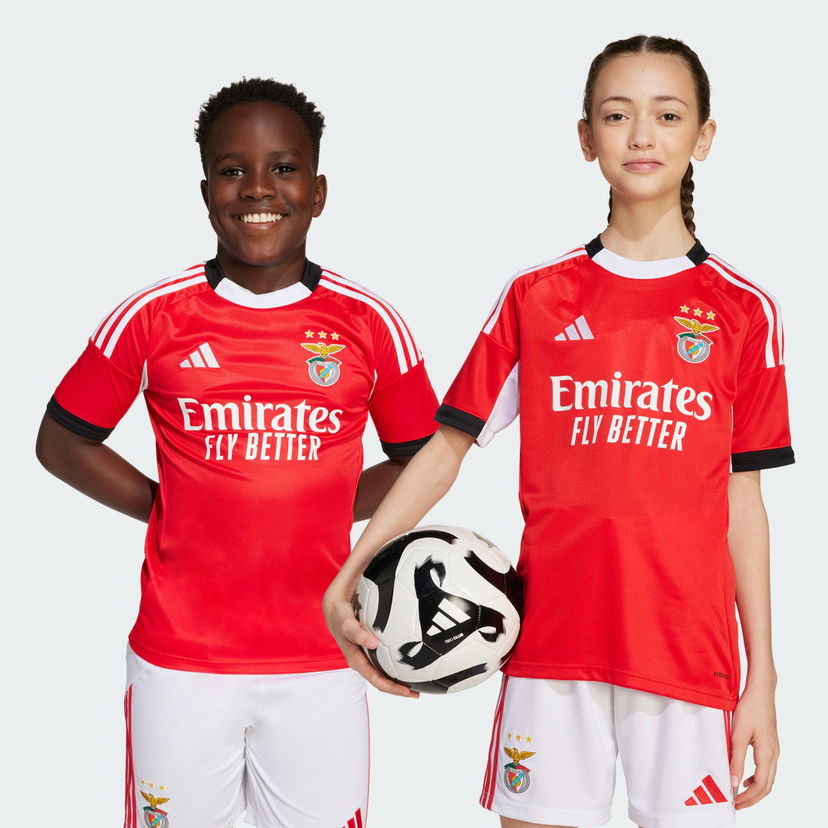 Фланелка adidas Performance Benfica 25/26 Kids' Home Jersey Червено | JN9942