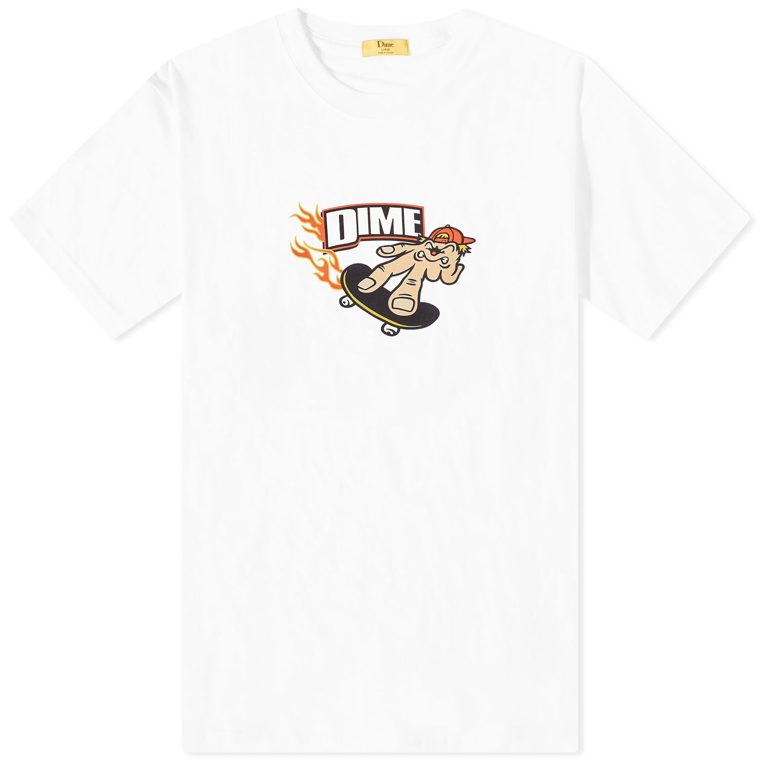 Тениска Dime Decker Tee White Бяло | DIMESU2326WHT, 0