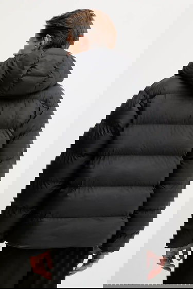 Пухо яке adidas Performance Hooded Puffer Jacket Черно | JX4123, 1