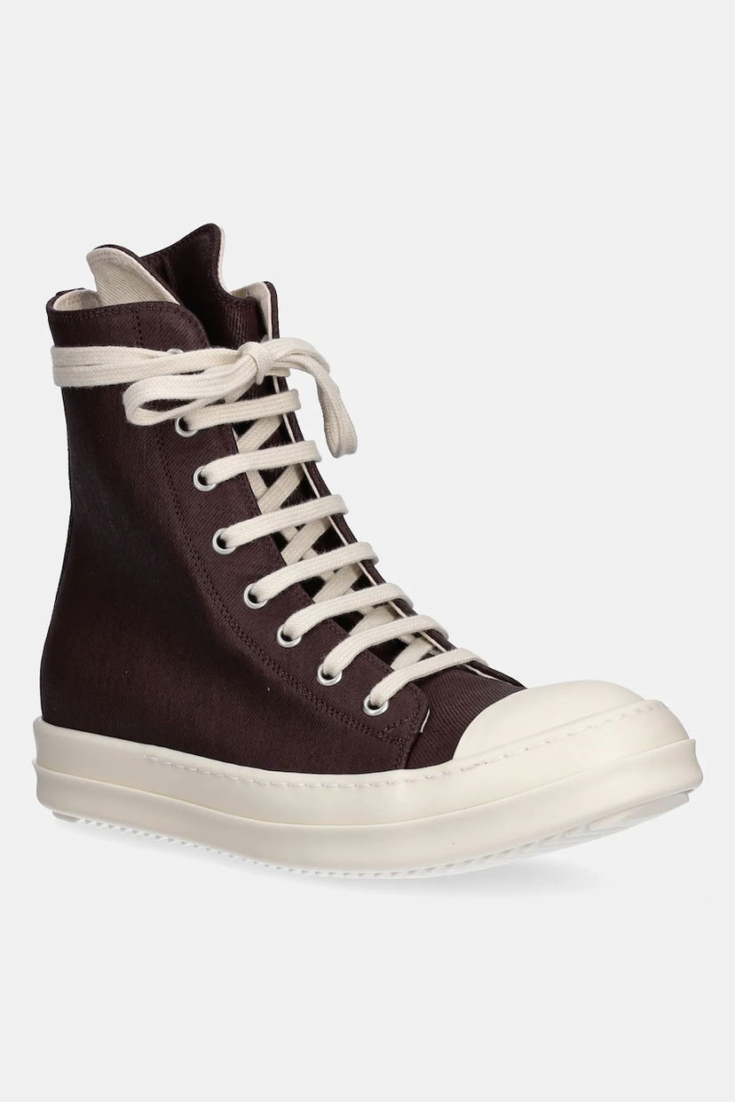 Кецове и обувки Rick Owens Rick Owens DRKSHDW High-Top Кафяво | DS02E7800.DSW
