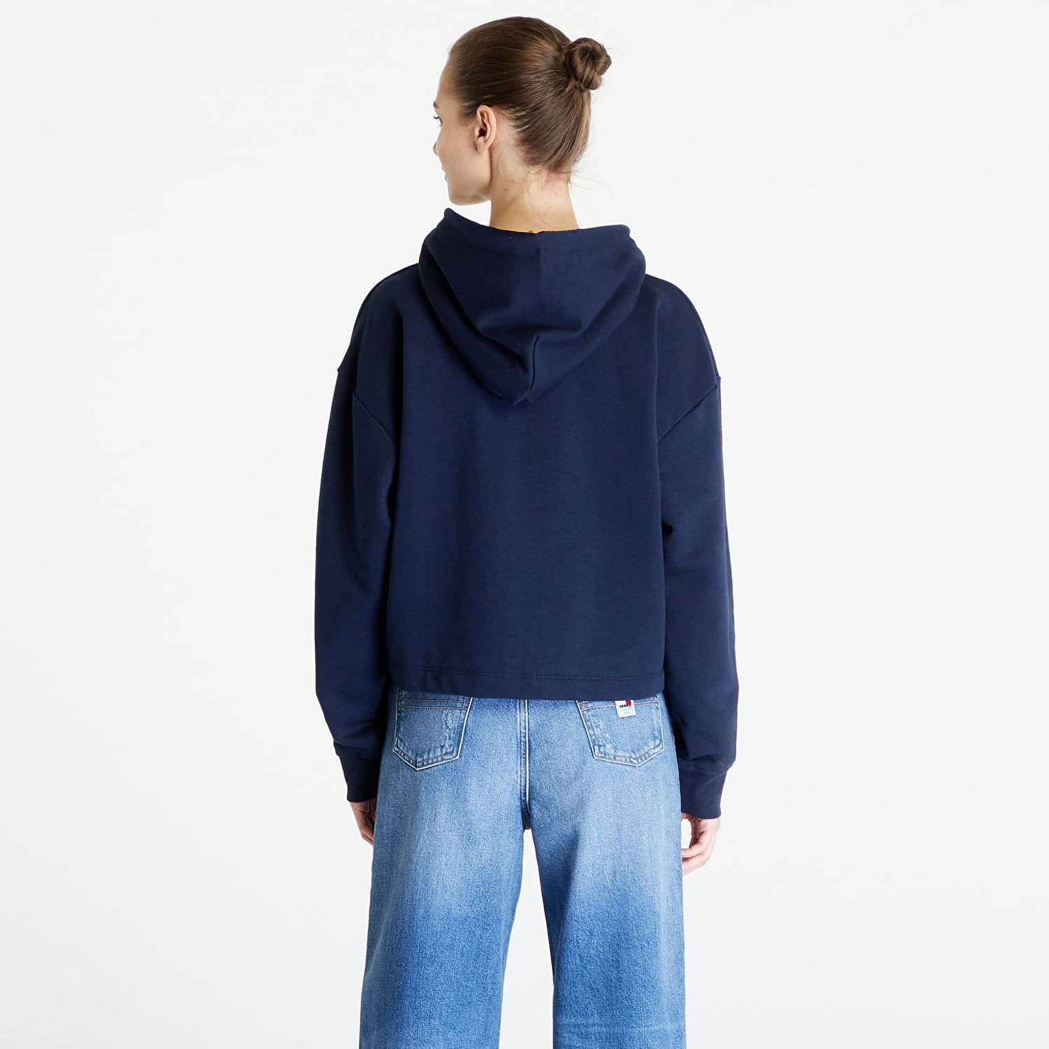 Суитчър Tommy Hilfiger Relaxed Essential Logo Hoodie Тъмно синьо | DW0DW17797 C1G, 1
