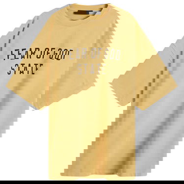 Тениска Fear of God Essentials Heavy Crewneck T-Shirt Жълто | 125BT242003F, 1