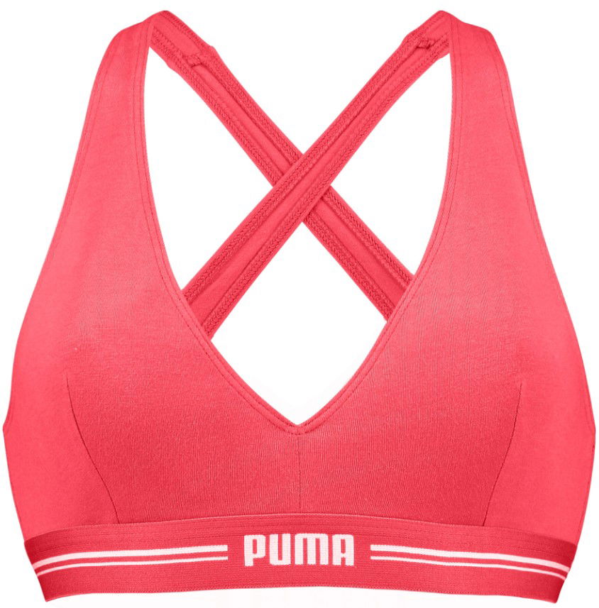 Сутиен Puma Padded Top Sport BH Damen Rot Розово | 701223668-005, 0