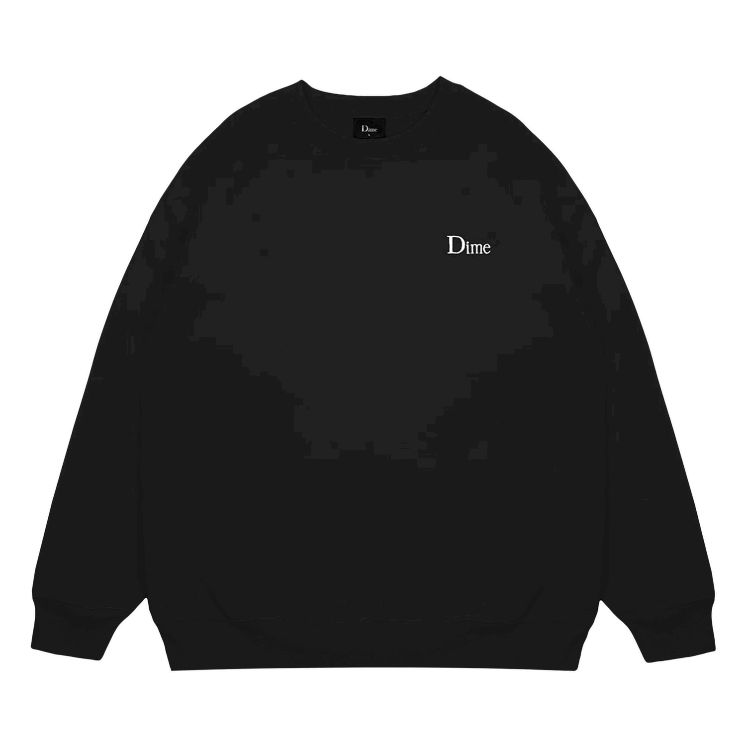 Суитчър Dime Classic Small Logo Crewneck Черно | DIMED2F35BLK, 0