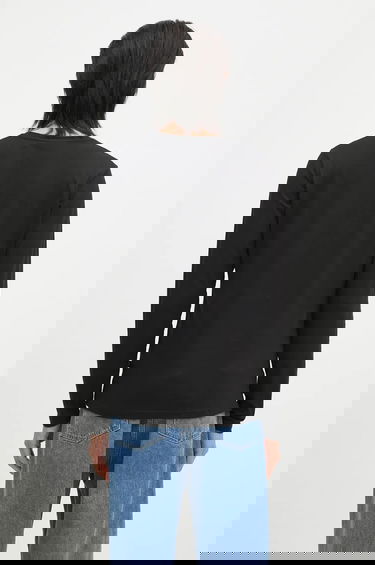 Тениска Alpha Industries Basic LS Small Logo T-Shirt Черно | 198517.03, 3