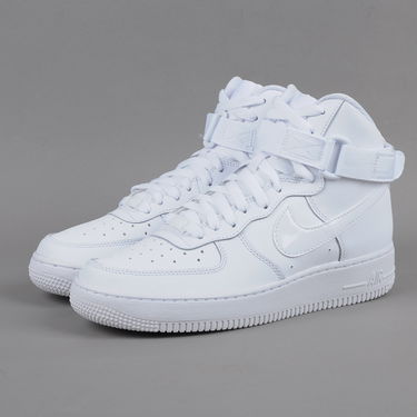 Кецове и обувки Nike Air Force 1 High ''White'' GS Бяло | 653998-100, 1