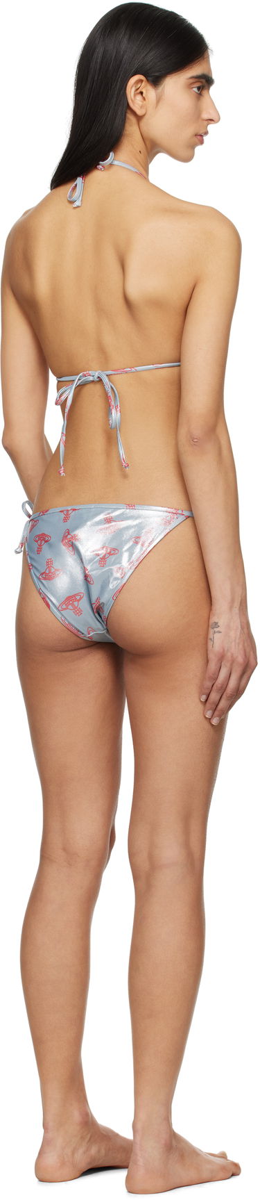 Бански Vivienne Westwood Vivienne Westwood Orb Triangle Bikini Сиво | 8101000F-J0098-, 2