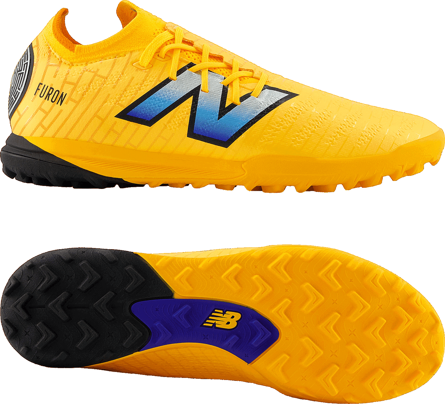 Кецове и обувки New Balance Furon Pro TF v7+ Жълто | sf1t-z75, 1