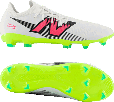 Кецове и обувки New Balance Furon Destroy FG V7+ Бяло | NBSF2FH75, 1