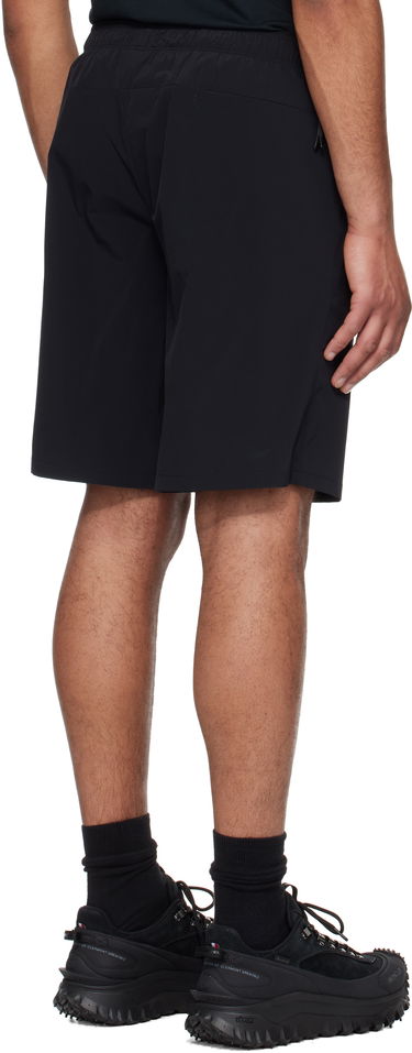 Къси панталони Moncler Moncler Logo Patch Shorts Черно | K10912B0000759865, 2
