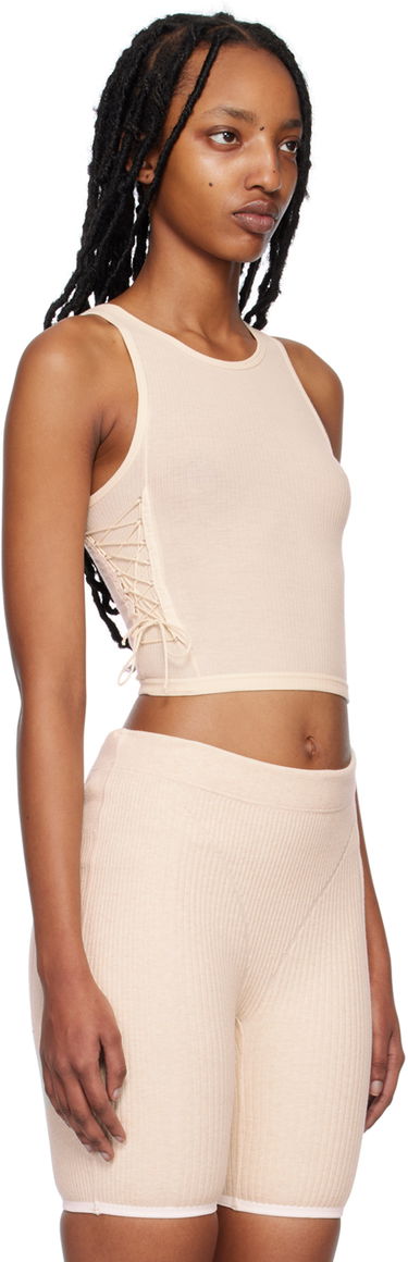 Потник Baserange Tie Tank Top Бежово | BRTI-RB-WI22, 1