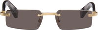 Rimless Rectangular Sunglasses