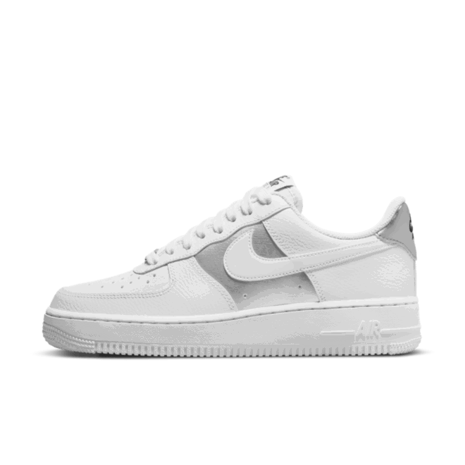 Кецове и обувки Nike Air Force 1 '07 "Metallic Silver" W Бяло | DD8959-104, 0