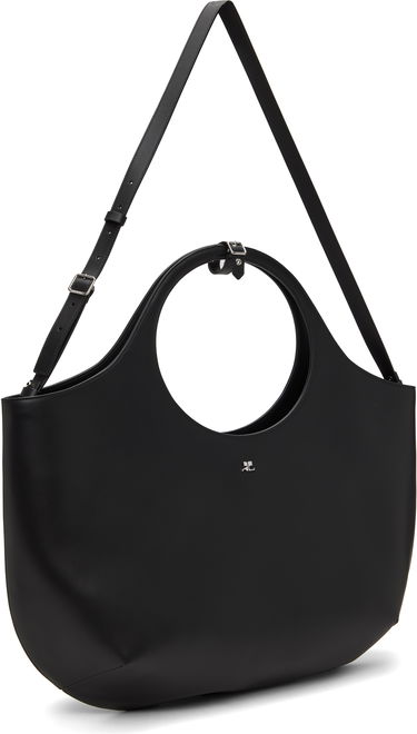 Дамска чанта Courrèges Courrèges Maxi Holy Leather Tote Bag Черно | 424GSA145CR0065, 1