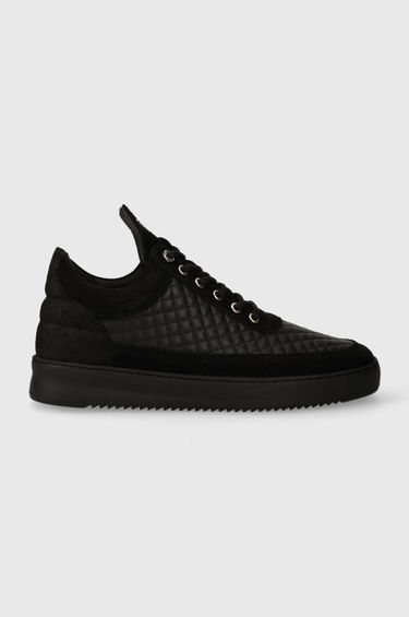 Кецове и обувки Filling Pieces Low Top Quilted Черно | 10100151861, 0