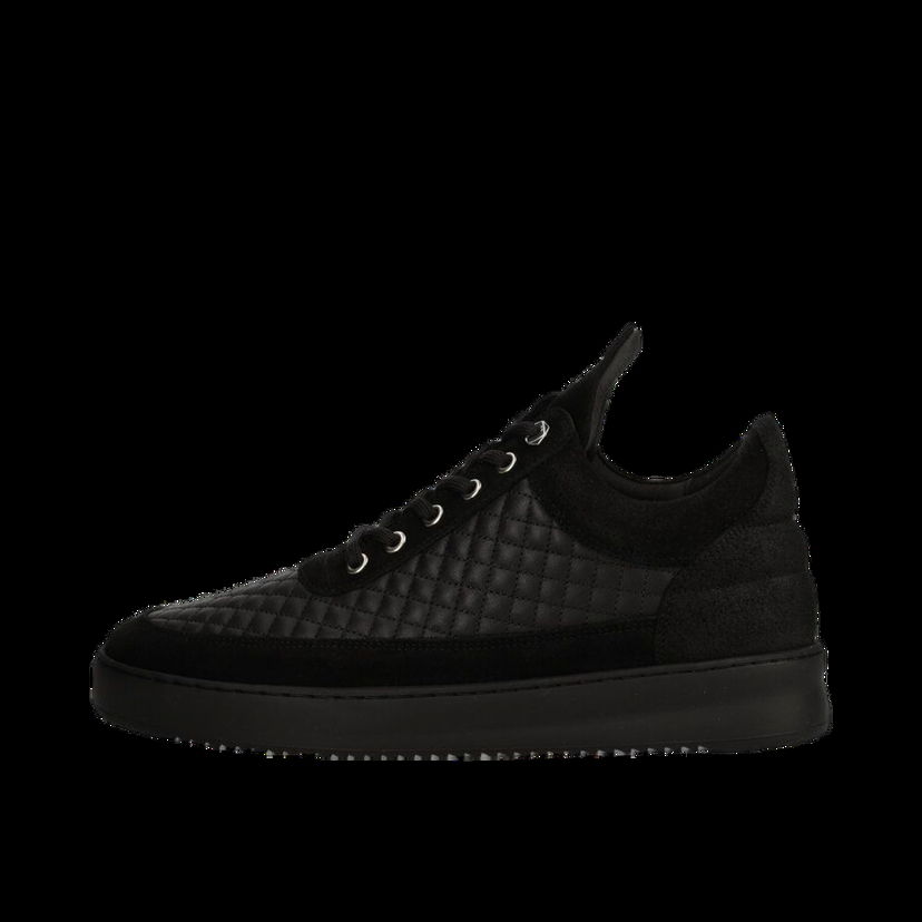 Кецове и обувки Filling Pieces Low Top Quilted Черно | 10100151861