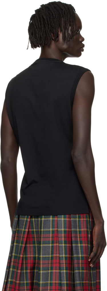 Потник Vivienne Westwood Vivienne Westwood Drawn Orb Sleeveless T-Shirt Черно | 2G01000A-J001M-, 2