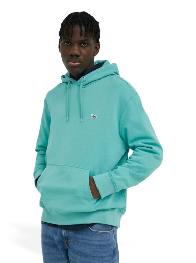 Суитчър Lee Plain Hoodie Тюркоазено | L80YFW41