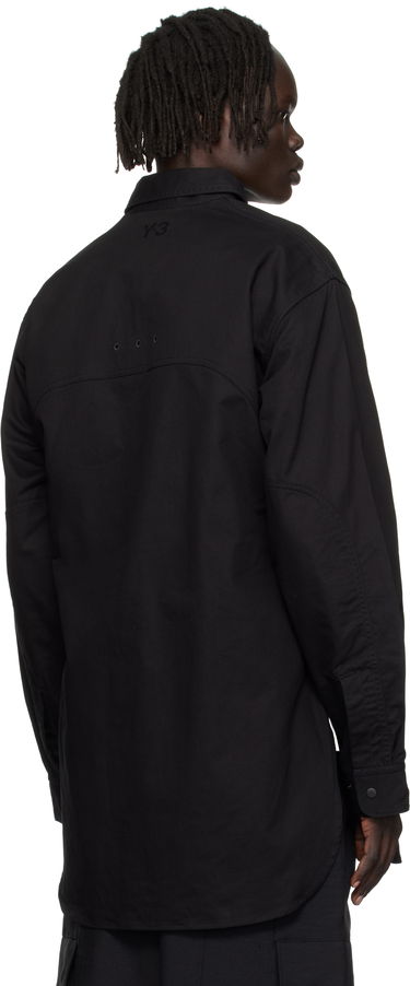 Риза Y-3 Y-3 UT Twill Overshirt Черно | JW4620, 2