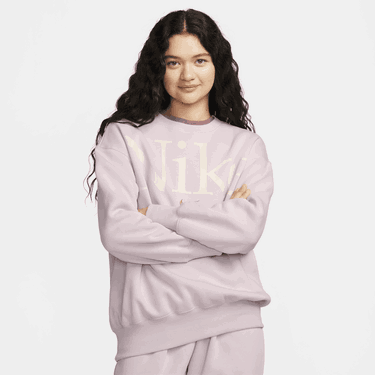 Суитчър Nike Sportswear Phoenix Fleece Sweatshirt Розово | FN3654-019, 0