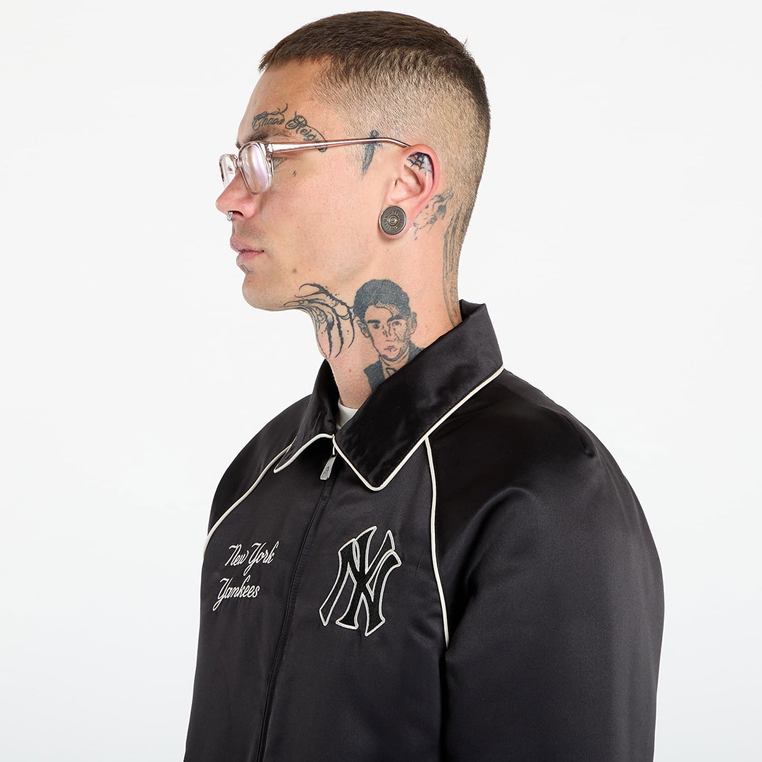 Яке бомбър New Era New Era MLB Club New York Yankees Jacket Черно | 60684314, 1