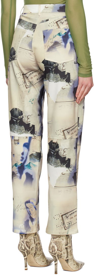 Дънки Miaou Miaou Fargo Printed Trousers Многоцветен | 1007GABCOR, 2