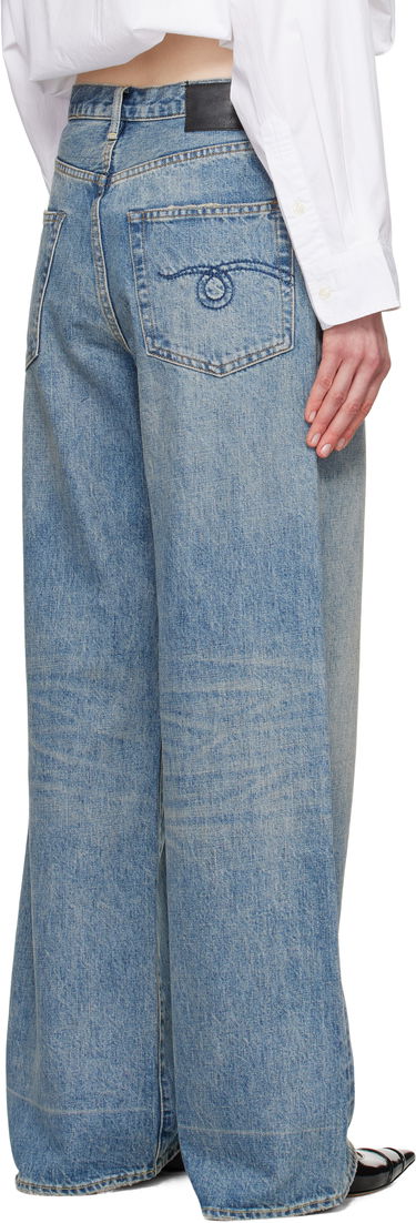 Дънки R13 R13 D'Arcy Loose Jeans Синьо | R13WD038-D149E, 2