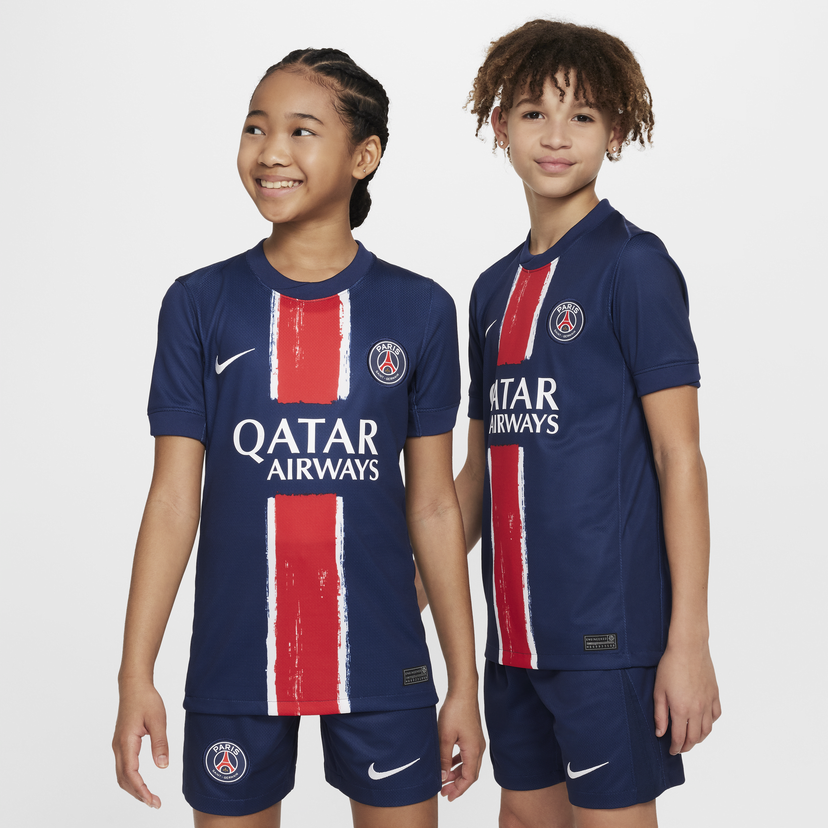 Фланелка Nike Paris Saint-Germain Stadium 2024/25 Dri-FIT Replica Jersey Тъмно синьо | FN9155-411