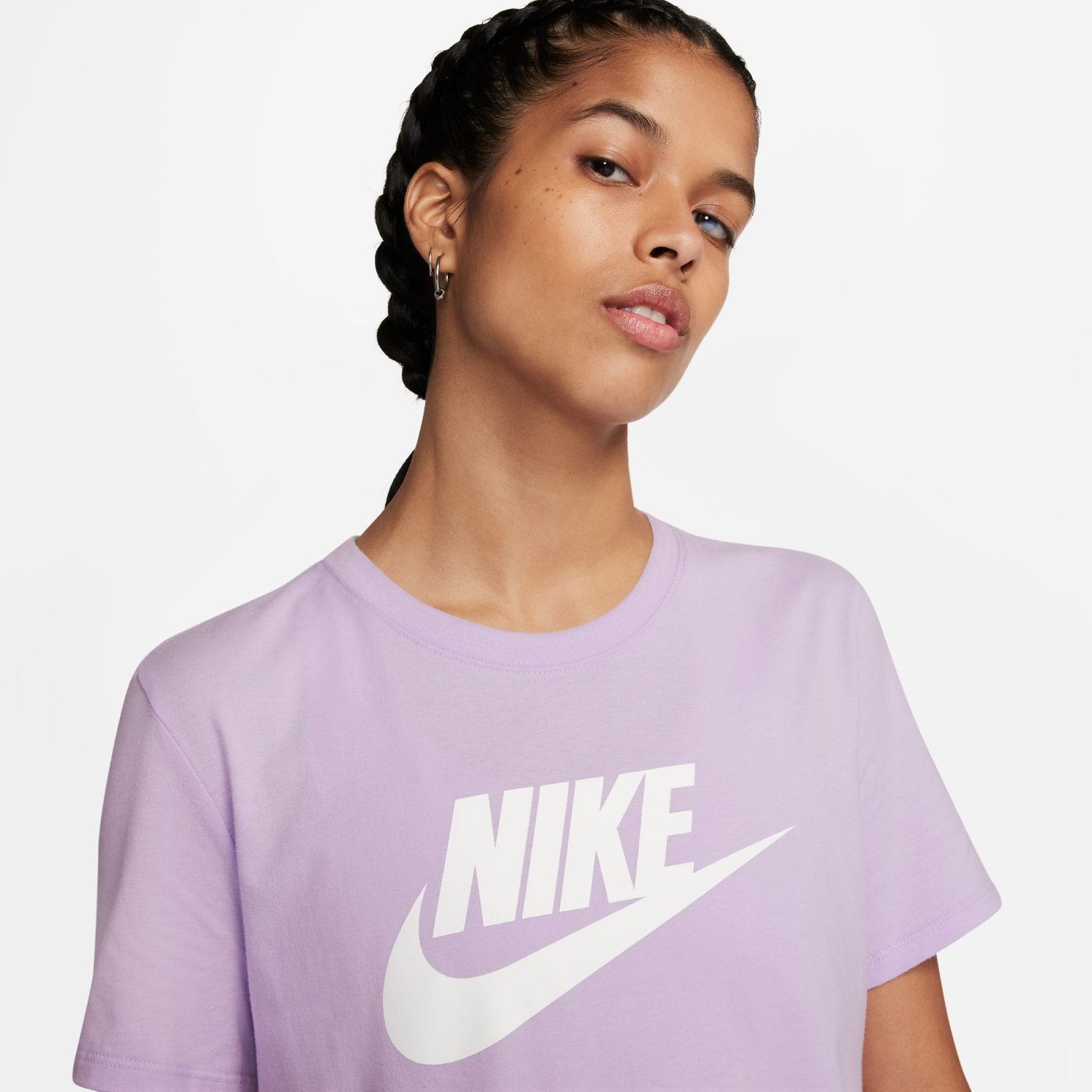 Тениска Nike Sportswear Essentials Лилаво | DX7906-545, 1