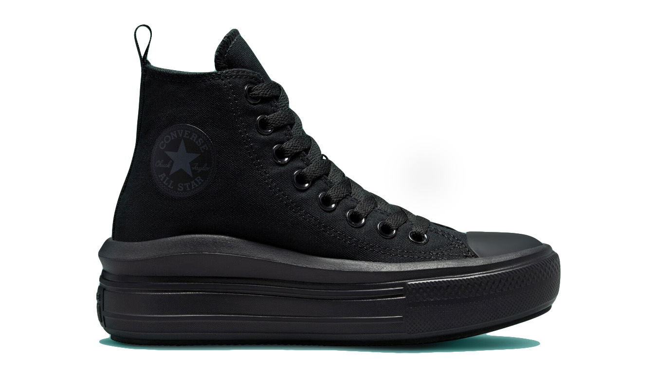 Кецове и обувки Converse Chuck Taylor All Star Move Platform Черно | A03668C, 1