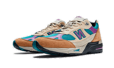 Кецове и обувки New Balance Palace x 991v1 Made in UK "Taos Taupe" Многоцветен | M991PAL, 2