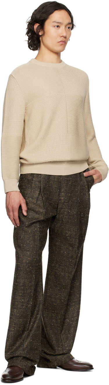 Пуловер Paul Smith PS Paul Smith Organic Cotton Knit Sweater Бежово | M2R-316Z-P22303-61, 3