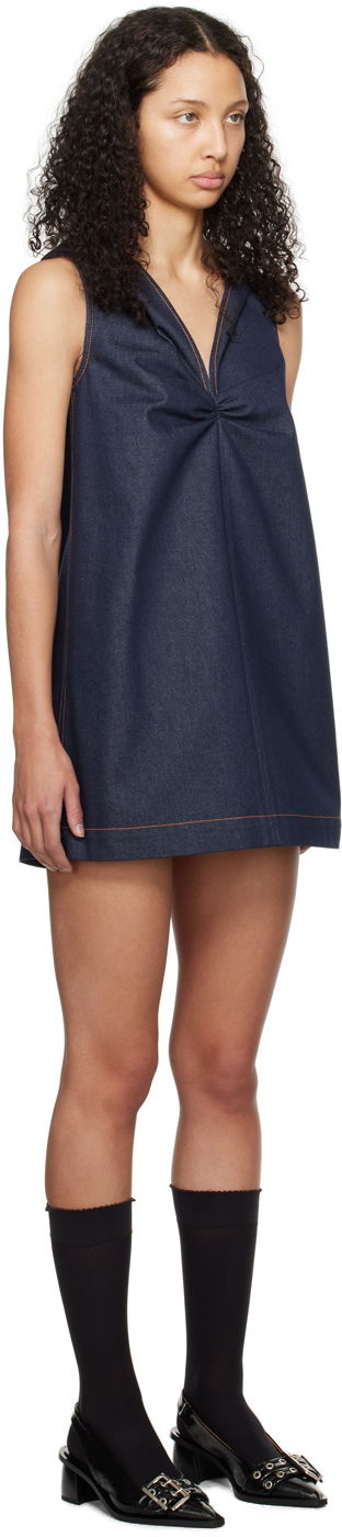 Pокля We11done We11done Denim Mini Dress Тъмно синьо | WD-OP0-24-164-W-NV, 1