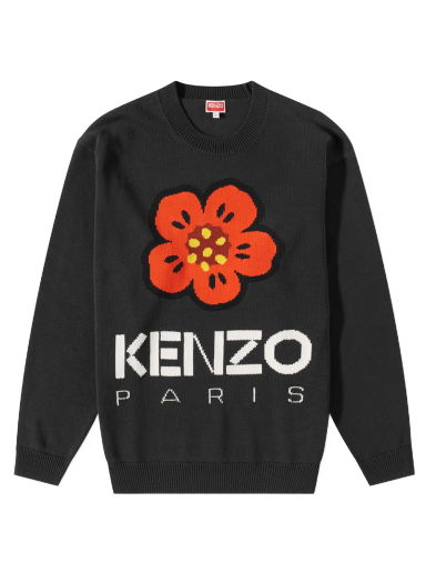 Пуловер KENZO PARIS Boke Flower Jumper Черно | FD55PU3803LC-99J