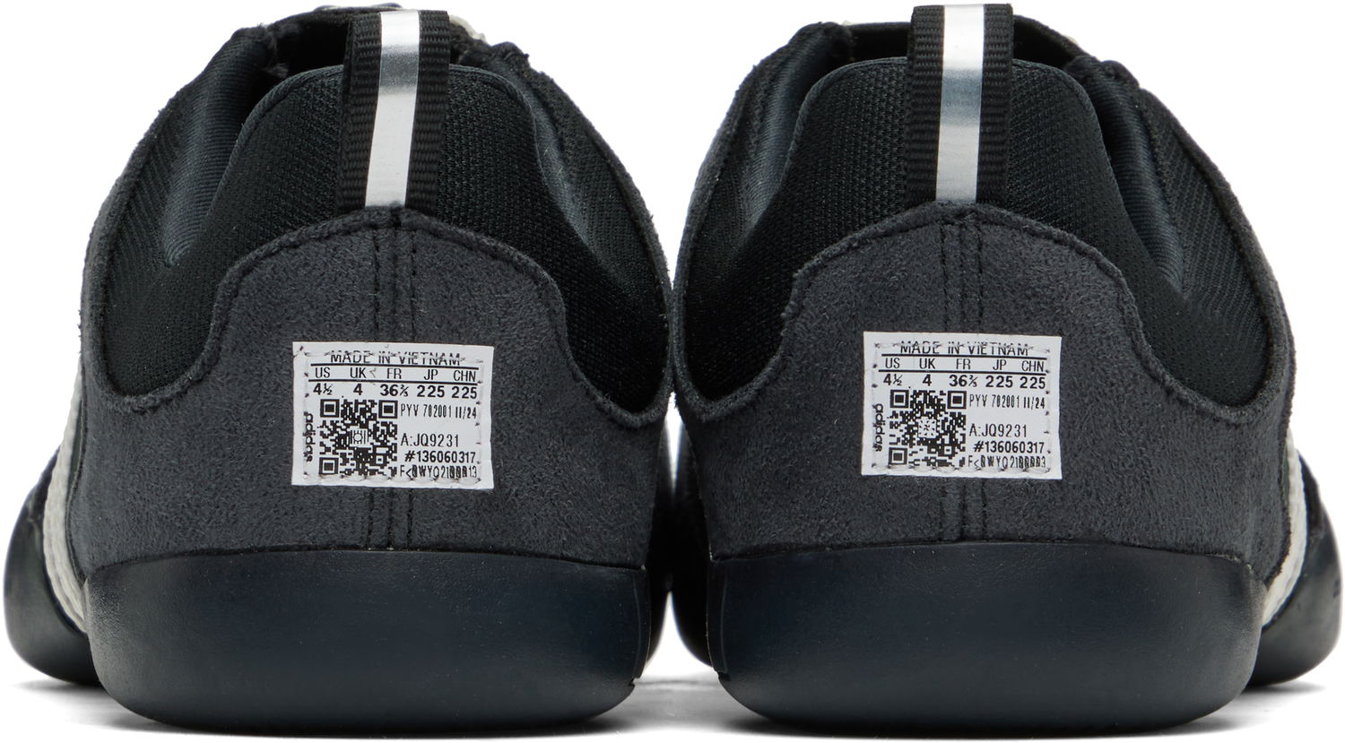 Кецове и обувки adidas Originals Bad Bunny x Ballerina "Core Black" Черно | JQ9231, 1