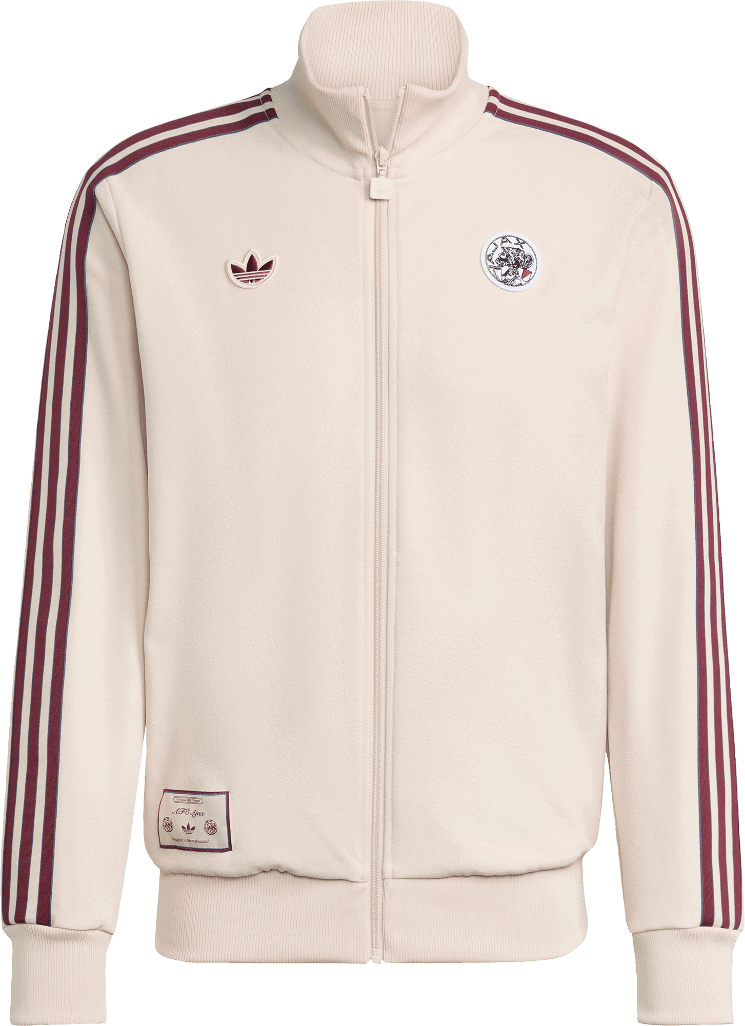 Яке adidas Originals Ajax Amsterdam Terrace Icons Track Top Бежово | jm7347, 0