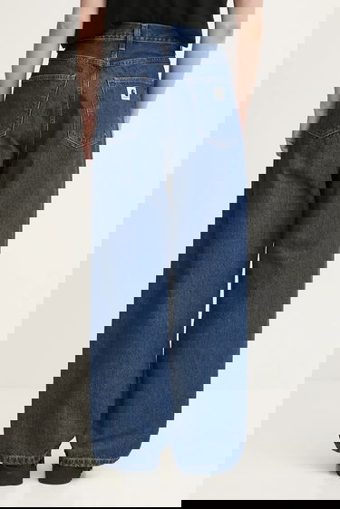 Дънки Carhartt WIP Jeans High Waist Brandon Синьо | I035892.106, 2