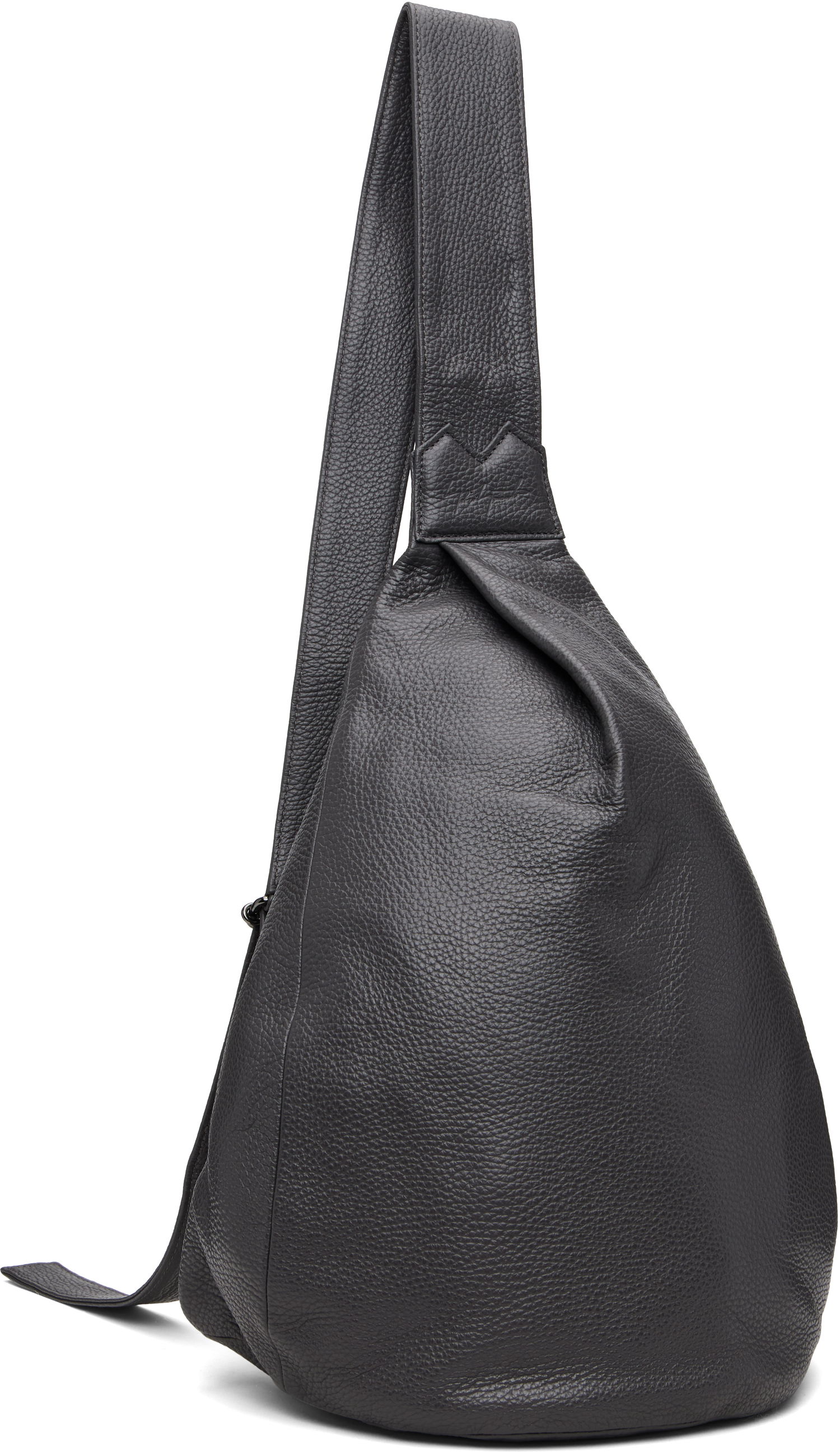 Чанта през рамо Yohji Yamamoto YOHJI YAMAMOTO Tuck Sling Medium Bag Черно | DM-I93-707, 1