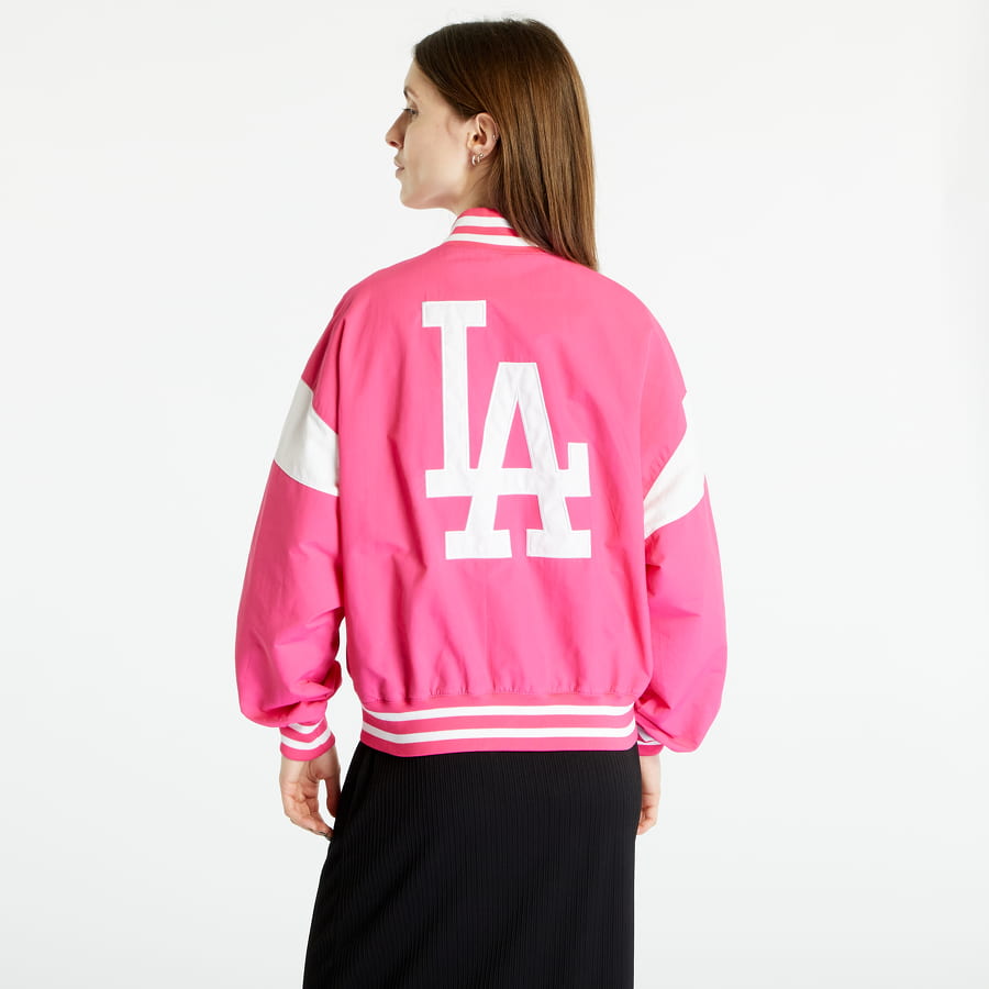 Яке бомбър Champion Full Zip Dodgers Jacket Розово | 116470 CHA PS025, 1