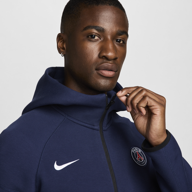 Суитчър Nike PSG MNK TCHFLC FZWR HDY ESN Тъмно синьо | fz7224-410, 3