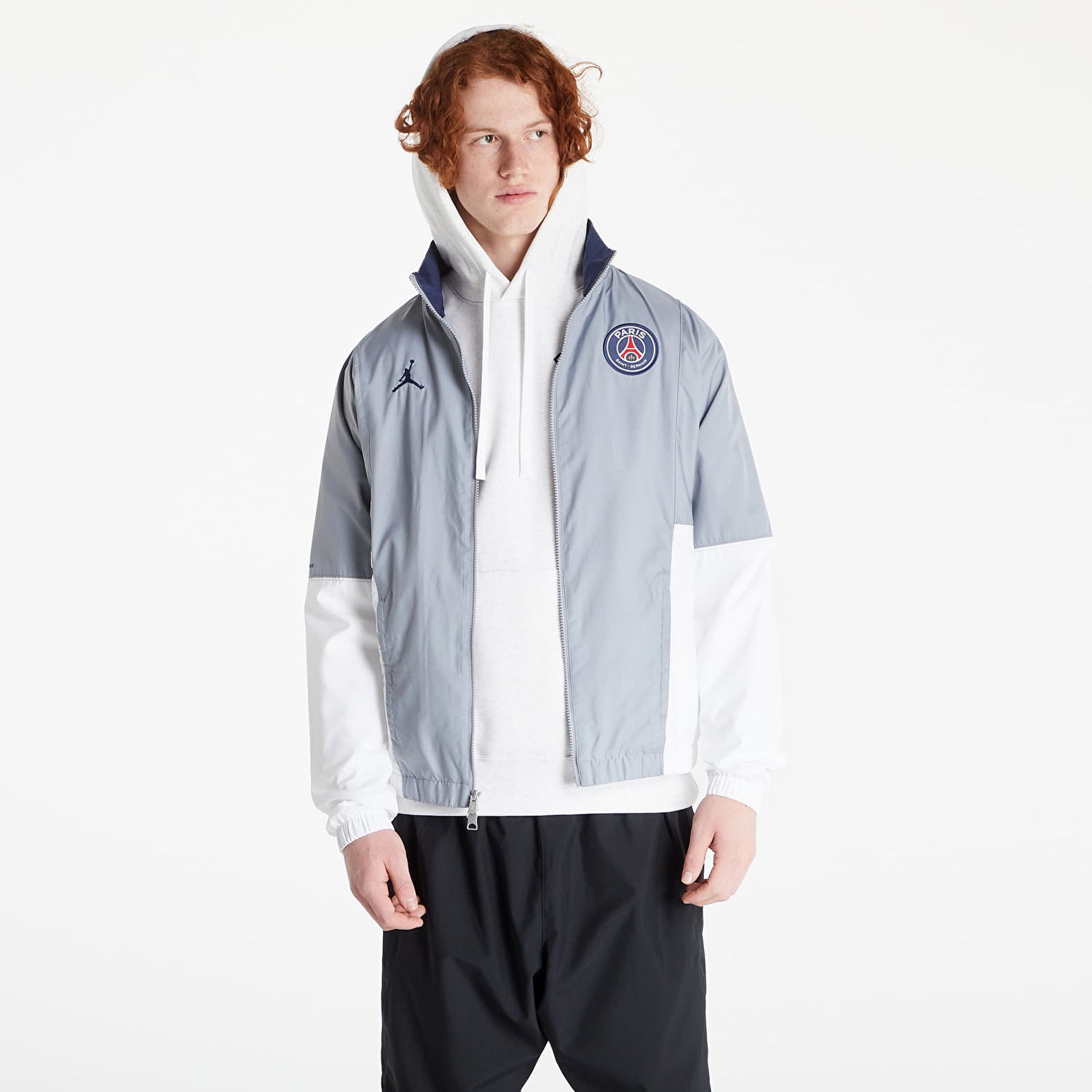 Ветровка Jordan Paris Saint-Germain Flight Suit Jacket Сиво | DJ0387-090, 0